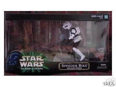 Star Wars 12 Inch Scale Scout Trooper w/ Speeder Bike