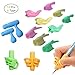 Pencil Grips, 13 PCS Pen Grips Aid Writing Correction Finger Grips Tool for Kids Handwriting, Trainer Posture for Pupils Kids Adults Students Children, Special Needs for Righties
