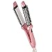 VAV Professional 3 In 1 Hair Curler/Hair Straightener/ Hot Brush 1.25 Inch Ceramic Coated Plates