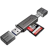 Sabrent 3.0 USB-Kartenleser und USB-OTG Kartenleser vom Typ C unterstützt SD, SDHC, SDXC, MMC/Mic...