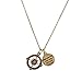 LUX ACCESSORIES When You Find Your Way Find Your Dreams Compass Inspiration Pendant Necklace