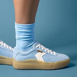 Dr. Scholl's Womens Time Off Win Sneaker Blue Sky