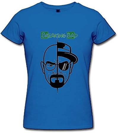 KaiOu Breaking Bad Heisenberg Women's Short T-shirt XXL RoyalBlue