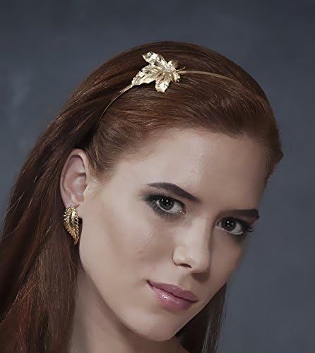 Bridal Headband, Hair Accessories, Wedding Hair Accessories, Wedding Leaf Bridal Crown, Gold Leaves
