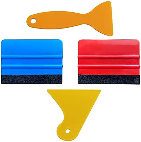 thumbnail image 2 of EZAUTOWRAP 4-Pack Felt Edge Squeegees For Vinyl Wrap, Decal, And Sticker Application – 3Mil Thickness 2 of 3