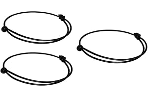 SUSVIJ EVIL EYE BLACK THREAD EvilEye Pack Of 3 Black Thread Anklet Stylish Adjustable Nautical Braided Rope Wrist Band for Me