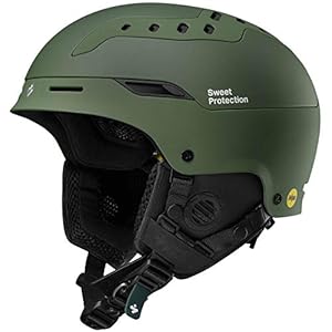 Sweet Protection Unisex – Erwachsene Switcher MIPS Ski/Snowboard Helmet, Olive Drab, SM