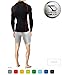 Defender New Men's Cool Compression Mock Shirts Tights Baselayer Soccer BR_M