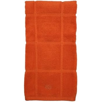 Calphalon Textiles Terry Kitchen Towel, Mandarin
