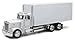 PETERBILT Model 379 Box Delivery Truck NEWRAY Diecast 1:32 Scale White 12243