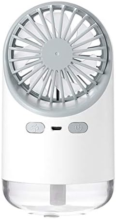 Mini Fan, Handheld Fan LEEDY Office And Travel 3 In 1 Humidifier Night Light Fan Mini Headstock Usb Desktop Fan Small Gift