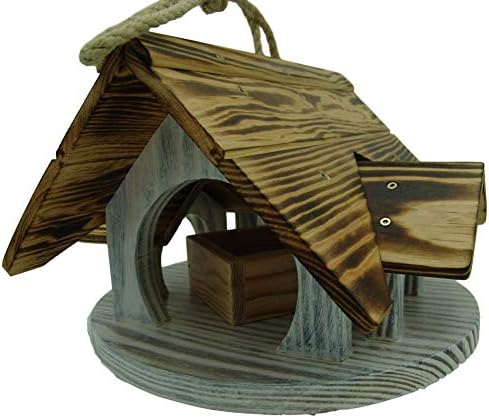 Bird house, bird villa, feeding station, for colorful gardens