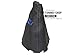 FITS HONDA CIVIC Si 2006-11 SEDAN COUPE FA ACURA CSX SHIFT BOOT BLACK LEATHER BLUE SI EMBROIDERY