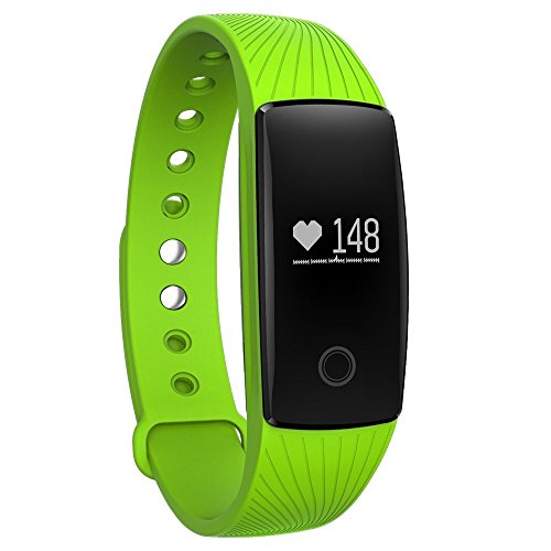 Smart Fitness Tracker ,INorton Bluetooth Multi-Function Smart Watch with Heart Rate Monitor,IP67 Waterproof Sports Pedometer Activity Tracker Smart Bracelet Watch for Android IOS