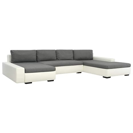 Xingshuoonline Canapé Lit Modulaire En Similicuir Blanc Et