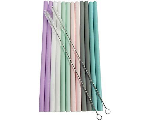 Silicone Straws 12Pcs 10