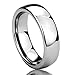 2mm 4mm 6mm 8mm Stainless Steel Silver/Gold/Black Wedding Band Ring Men Women Plain Dome Polished Classici Comfort Fit Band Ring SZ: 11