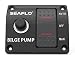 SEAFLO 3-Way Bilge Pump Switch Panel (Automatic-Off-Manual) 12v 24v w/Built-in 15A Circuit Breaker
