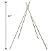 Kids Teepee Tent Pole Set, 4 Hardwood Poles, 73