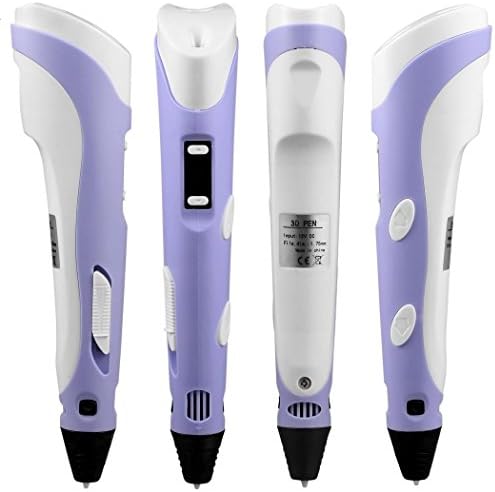 LED Adult Child Kids 3D Printing Drawing Pen with Filament