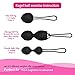 Y.Love 2 in 1 Kegel Exercise Weights & Massage Ball Ben Wa Balls Sets - Doctor Recommended Kegel Balls for Beginners & Advanced for Pelvic Floor Exercises & Tightening ... ... ... ...
