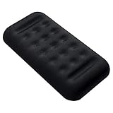 Mouse Wrist Rest Pad Padded Memory Foam Hand Rest Support for Office, Computer, Laptop, Mac Typing and Wrist Pain Relief and Repair (5.12 inch, Black)