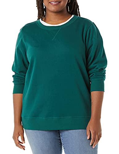 Amazon Essentials Women's Fleece Crewneck Long Sleeve Pullover Sweatshirt (Avai…