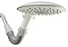 Waterpik Flexible Arm Rainfall FlexNeck Shower Head with 7.5 Inch Large Shower Face, Adjustable Height with Easy DIY Installation, 2.5 GPM White, CF-201