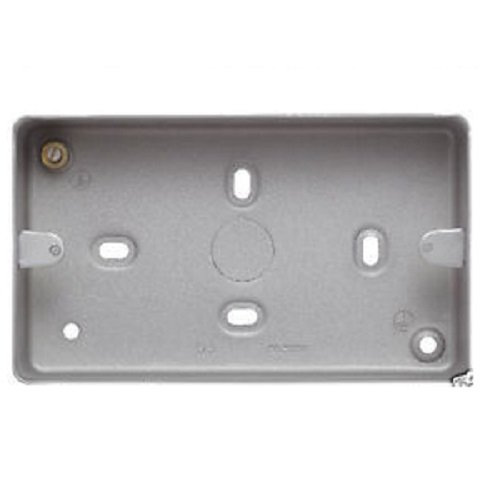 Eaton FM8341 Premera Mix 3 and 4-Gang Grid Box Surface, Plastic, White