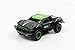 CSFLY Rc Car 2.4Ghz 1:43 Mini Scale Remote Control Electric Racing Car with High Speed and Rechargeable Bttrey for Indoors-Green