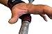 Jack's Fitness Padded Lifting Straps for Weight Lifting - Deadlift - Seated Row - Red and Black