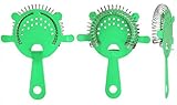 Cocktail Strainers - 4 Prong Neon Green