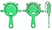 Cocktail Strainers - 4 Prong Neon Green