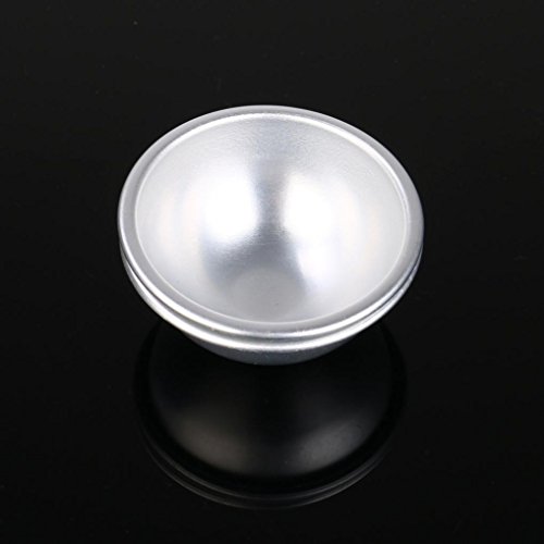 Hunzed Cake Mould, { 12pc Cake Bath Bomb Mold } { Handmade Soap Bakeware Mould } Kitchen Baking Tool Aluminum Sphere Kit - Thumbnail 5