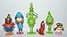 The Grinch Movie Deluxe Party Favors Goody Bag Fillers Set of 14 with 12 Figures Featuring Classic and New Characters and a Special Notebook and Eraser!