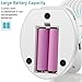 OPOLAR Clip Fan, 5200mAh Battery Operated USB Fan, Power Bank Function, Strong Grip, Clip and Desk Fan 2 in 1, Perfect Personal Rechargeable Fan for Baby Stroller, Crib, Treadmill, Camping, Outdoor