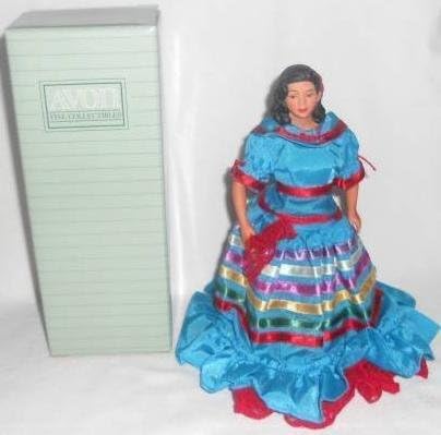 avon international porcelain doll collection