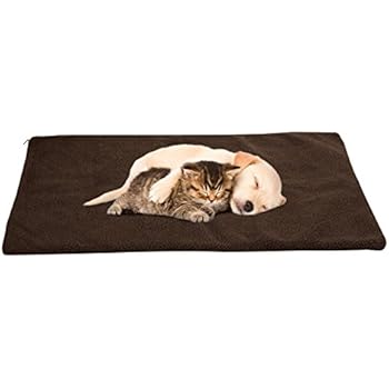 PETMAKER Small/Medium Self Warming Thermal Crate Pad-25x18-Chocolate