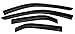Auto Ventshade 94768 Original Ventvisor Side Window Deflector Dark Smoke, 4-Piece Set for 2016-2018 Toyota Tacoma Double Cab primary