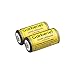 WishDeal 1800 mAh 3.7V Rechargeable Battery CR123A 16340 Battery For Flashlight