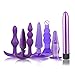 ABBY -J 10 Speed Mini Vibrantor 7PCS Games Kit for Couples Vibrantors Amal Plugs Adult BSDM Toys for Womanthumb 1