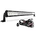 AUTOSAVER88 32 Inch LED Light Bar Tri-Row Straight 29700LM 297W with Wiring Harness, Spot Flood Combo Beam Off Road Driving Lights for Trucks Jeep Wrangler UTV Boats Automotive Light Bar Truck Light