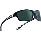 B.N.U.S Corning glass lenses polarized sunglasses for men and women UV400 Protection for Fishing Cycling Driving Italy made