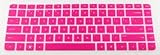 FoloxÂ® Colorful Silicone Rubber Keyboard Cover Skin Protector for HP Laptop Pavilion G4 G6 M4;Presario 431 430 450 CQ43 CQ57 CQ45;Envy 4 6 15 Pro;Sleekbook 14;HP 450 1000 2000 (Please Read Description) (Hot Pink)