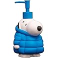 Peanuts Snoopy Puffer Coat Holiday Christmas Soap/Lotion/Hand Sanitizer Resin Pump Dispenser, 17.24 Ounces, (Officially Licensed Product) by Franco Collectibles