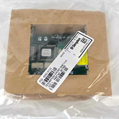 Simplex 4090-9120 Fire Alarm Single Address 6 Point Module I/O Assembly ...