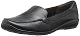 Easy Spirit Women’s Abide Slid-On Loafer,Black,8 W US, Shoes Direct