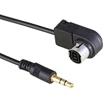 XCSOURCE 3.5mm Aux Car Cable Adapter for Stereo ALPINE/JVC Ai-NET MP3 iPhone MA17