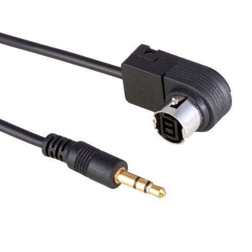 XCSOURCE 3.5mm Aux Car Cable Adapter for Stereo ALPINE/JVC Ai-NET MP3 iPhone MA17