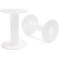 Juvale 16-Pack Small Plastic Empty Spools for Cord Thread Wire Rope Chain, 2.5 x 4 Inches